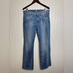 7 for all Mankind 7FAM Women's Boot Cut Jeans - Blue